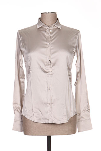 maxmara chemises femme de couleur beige