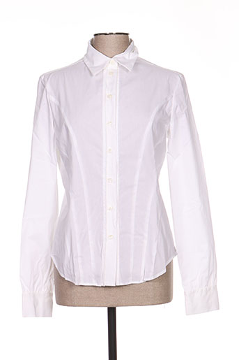 sportmax chemises femme de couleur blanc