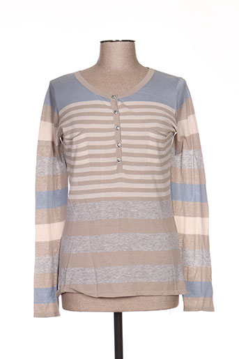sportmax pulls femme de couleur beige