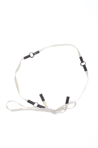 maxmara accessoires femme de couleur beige