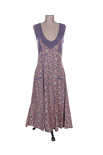 roshanara robes femme de couleur bleu