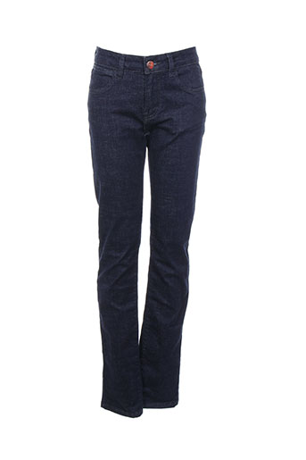 f.a.m. jeans femme de couleur bleu