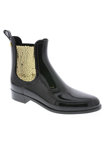 lemon jelly chaussures femme de couleur noir