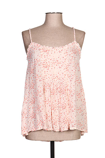 teddy smith chemises femme de couleur orange