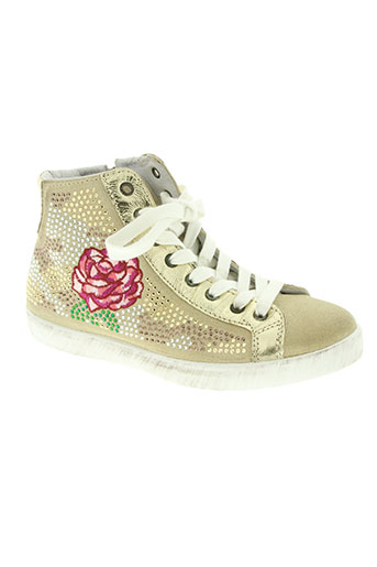 cafe noir chaussures femme de couleur beige