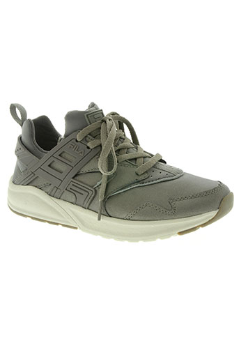 fila chaussures femme de couleur gris