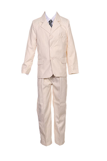 les voiliers ensembles garçon de couleur beige