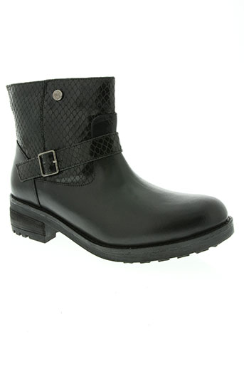 terre de marins chaussures femme de couleur noir
