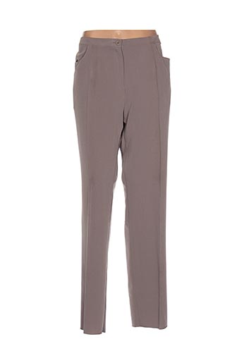 griffon pantalons femme de couleur beige
