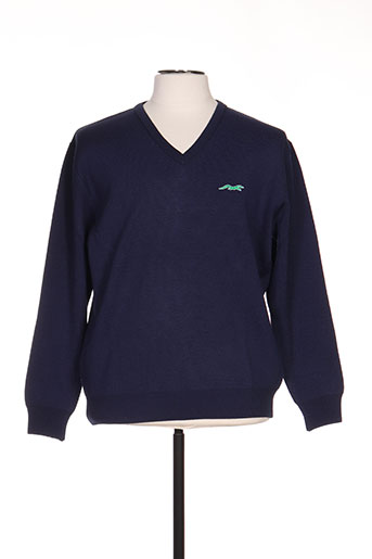 bonneterie creusoise pulls homme de couleur bleu