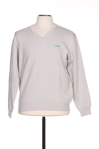 bonneterie creusoise pulls homme de couleur gris