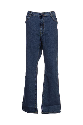 full blue jeans homme de couleur bleu