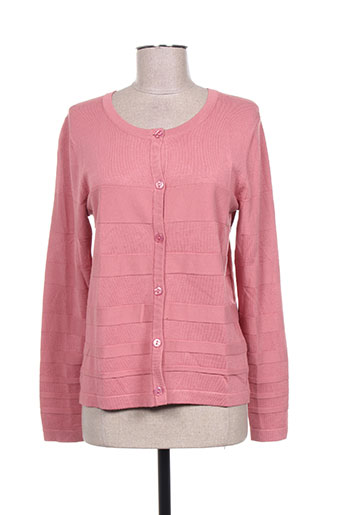 jensen gilets femme de couleur rose