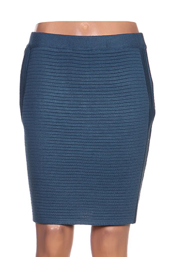 define jupes femme de couleur bleu