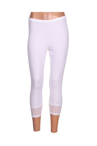 mc planet pantalons femme de couleur blanc