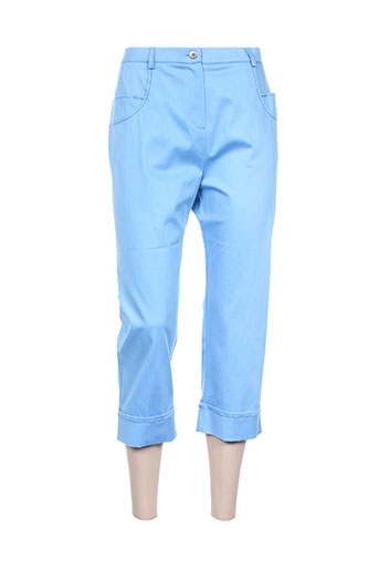 telmail pantacourts femme de couleur bleu