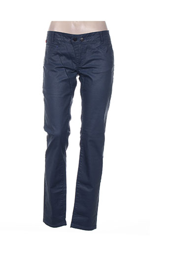 chipie pantalons femme de couleur bleu