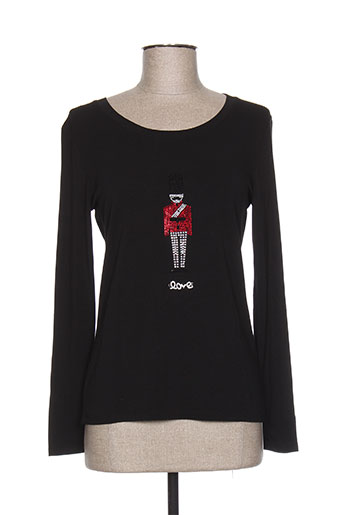 ananke t-shirts femme de couleur noir