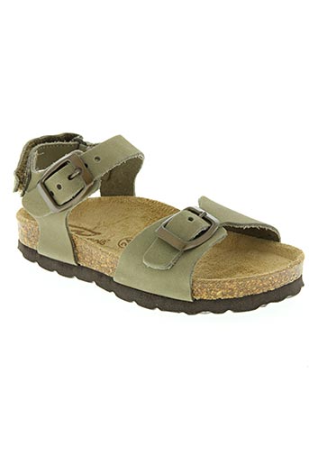 reqins chaussures enfant de couleur vert