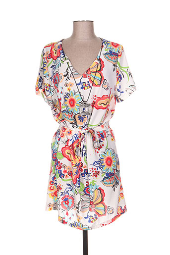 sun light robes femme de couleur blanc