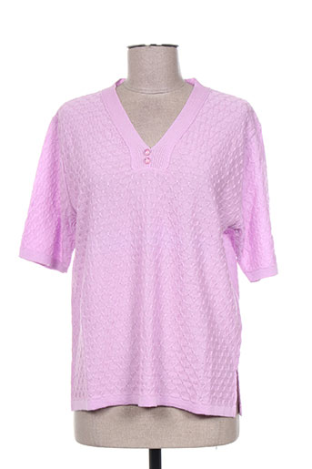 bonneterie creusoise pulls femme de couleur violet