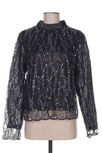 lovie EFFI_CHAR_1 co chemises femme de couleur noir