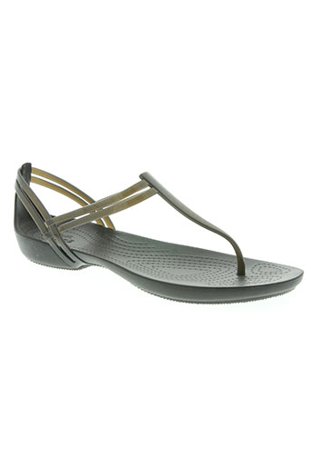 crocs chaussures femme de couleur noir