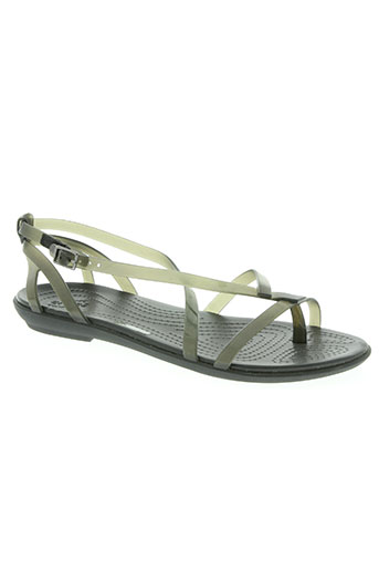 crocs chaussures femme de couleur noir