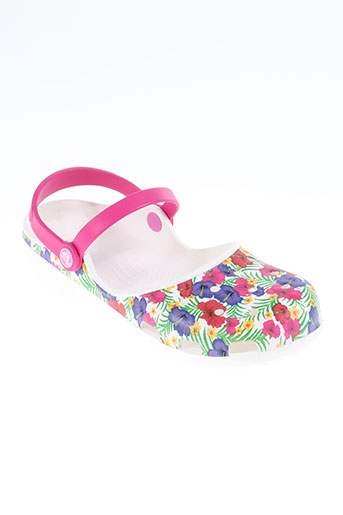 crocs chaussures femme de couleur rose