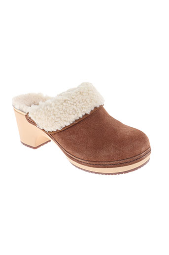 crocs chaussures femme de couleur beige