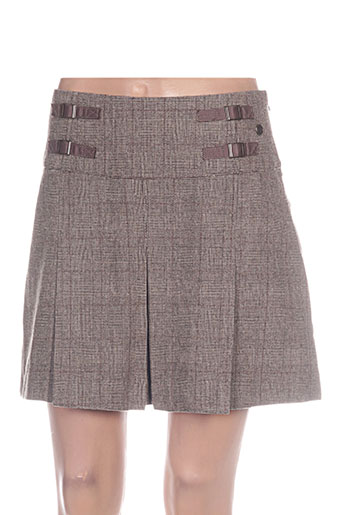 timeout jupes femme de couleur marron