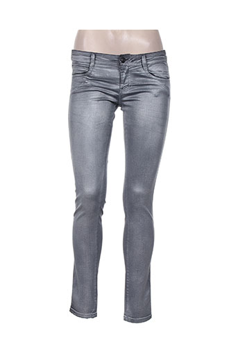 denny rose jeans femme de couleur gris