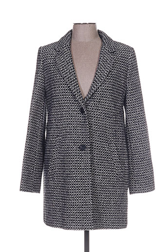 trench EFFI_CHAR_1 coat manteaux femme de couleur noir