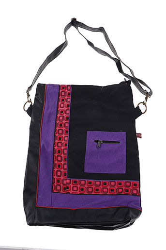 bamboo's accessoires femme de couleur violet
