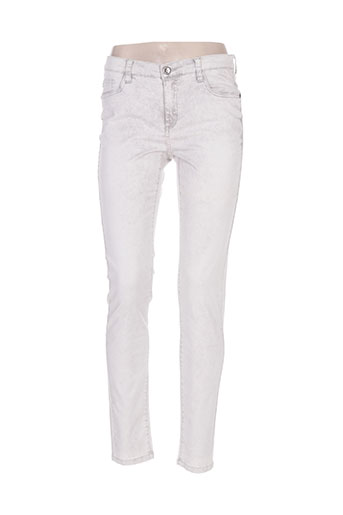 geisha jeans femme de couleur gris