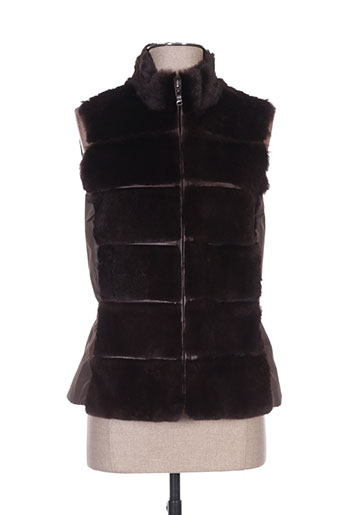 ramosport manteaux femme de couleur marron