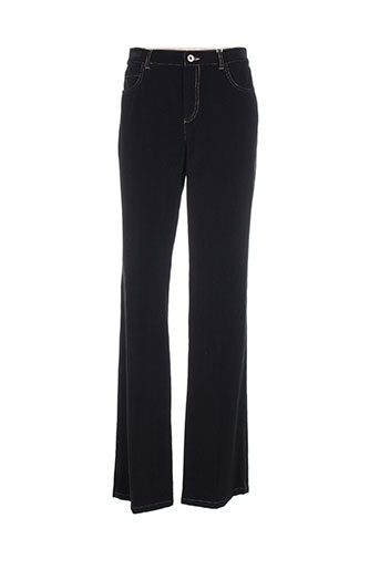marella pantalons femme de couleur noir