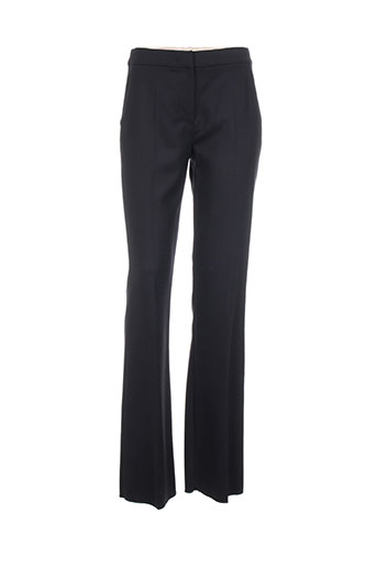 maxmara pantalons femme de couleur noir