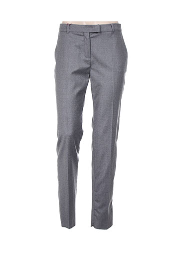 maxmara pantalons femme de couleur gris