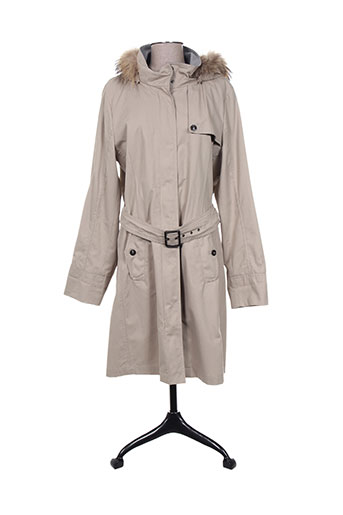 marella manteaux femme de couleur beige