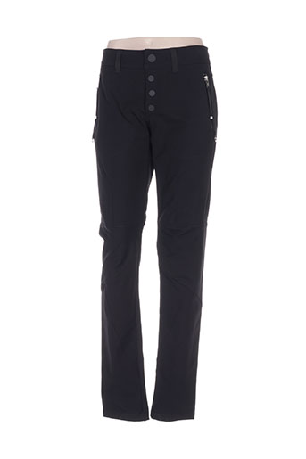high pantalons femme de couleur noir
