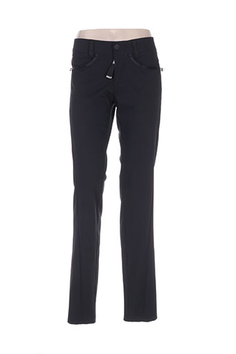 high pantalons femme de couleur noir