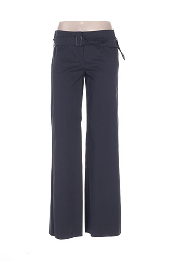 maxmara pantalons femme de couleur gris