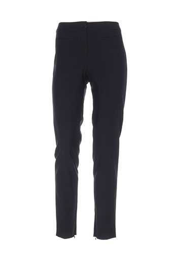 maxmara pantalons femme de couleur noir