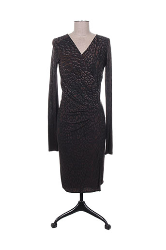 maxmara robes femme de couleur marron