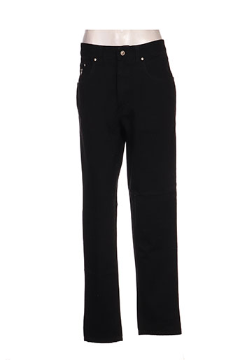trussardi jeans pantalons femme de couleur noir