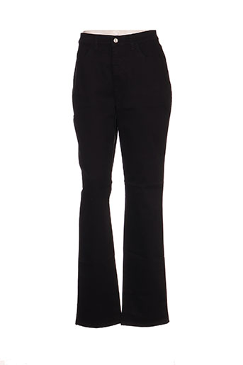 trussardi jeans pantalons femme de couleur noir