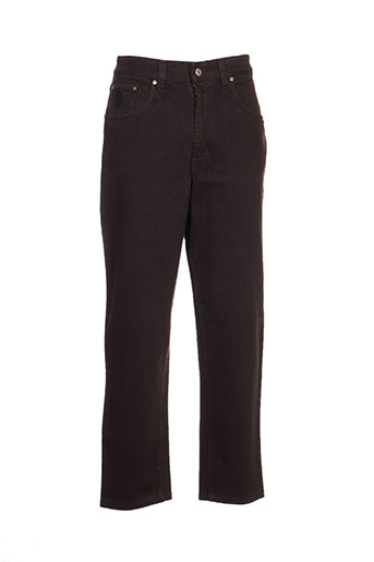 trussardi jeans pantalons femme de couleur marron