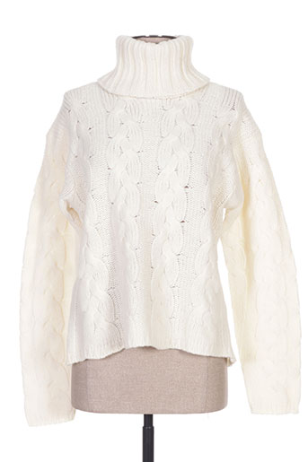 maxmara pulls femme de couleur blanc