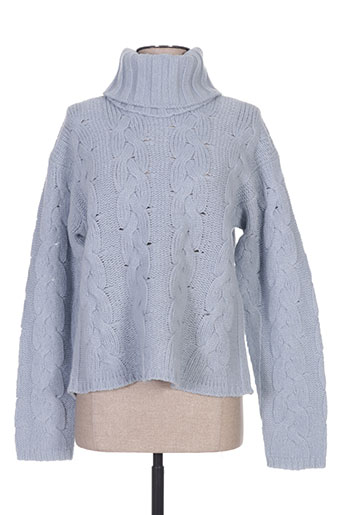 maxmara pulls femme de couleur bleu